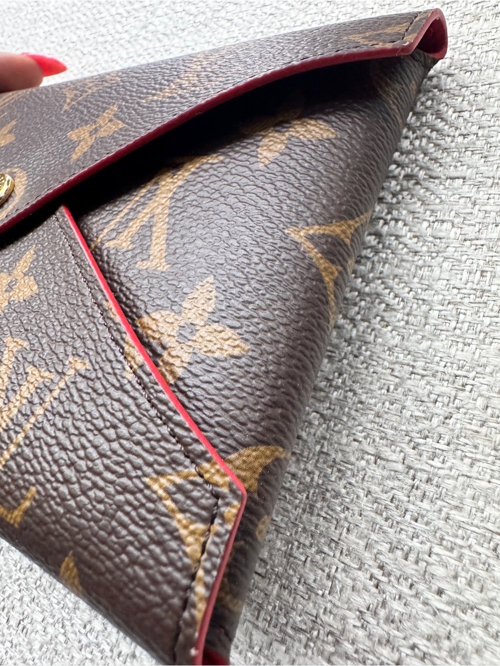 Louis Vuitton Kirigami Pochette Medium Monogram Red M62034 - Picture 4 of 6